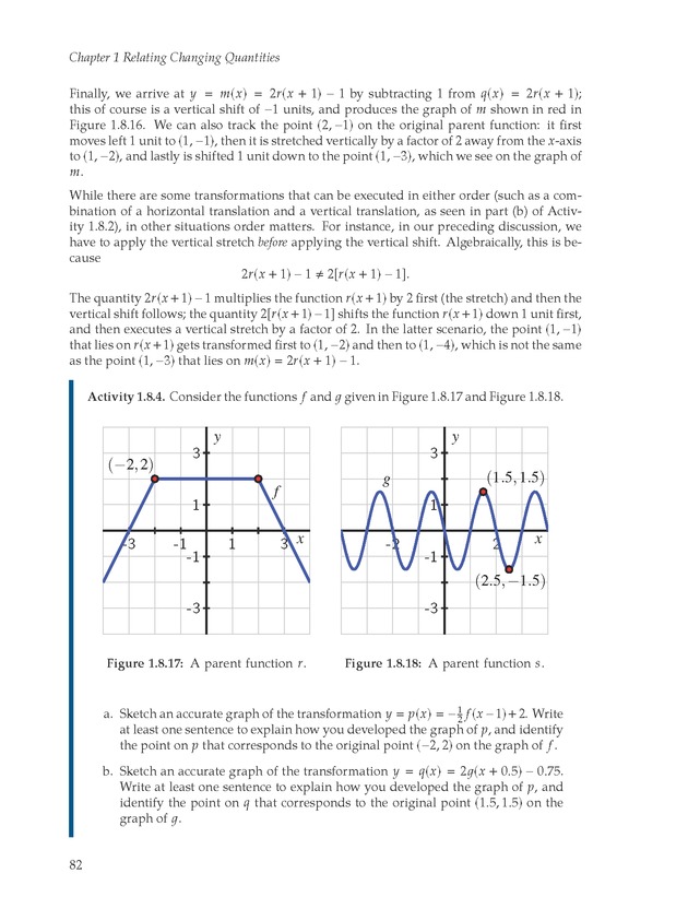 Active Preparation for Calculus - Page 82